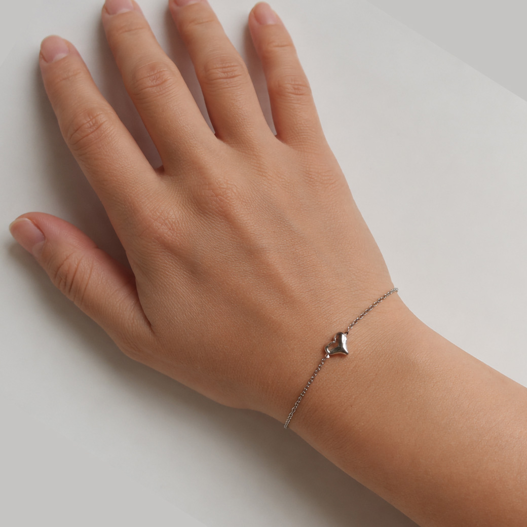 2type Heart Bracelet｜小さなハートが手元に寄り添う日本製
