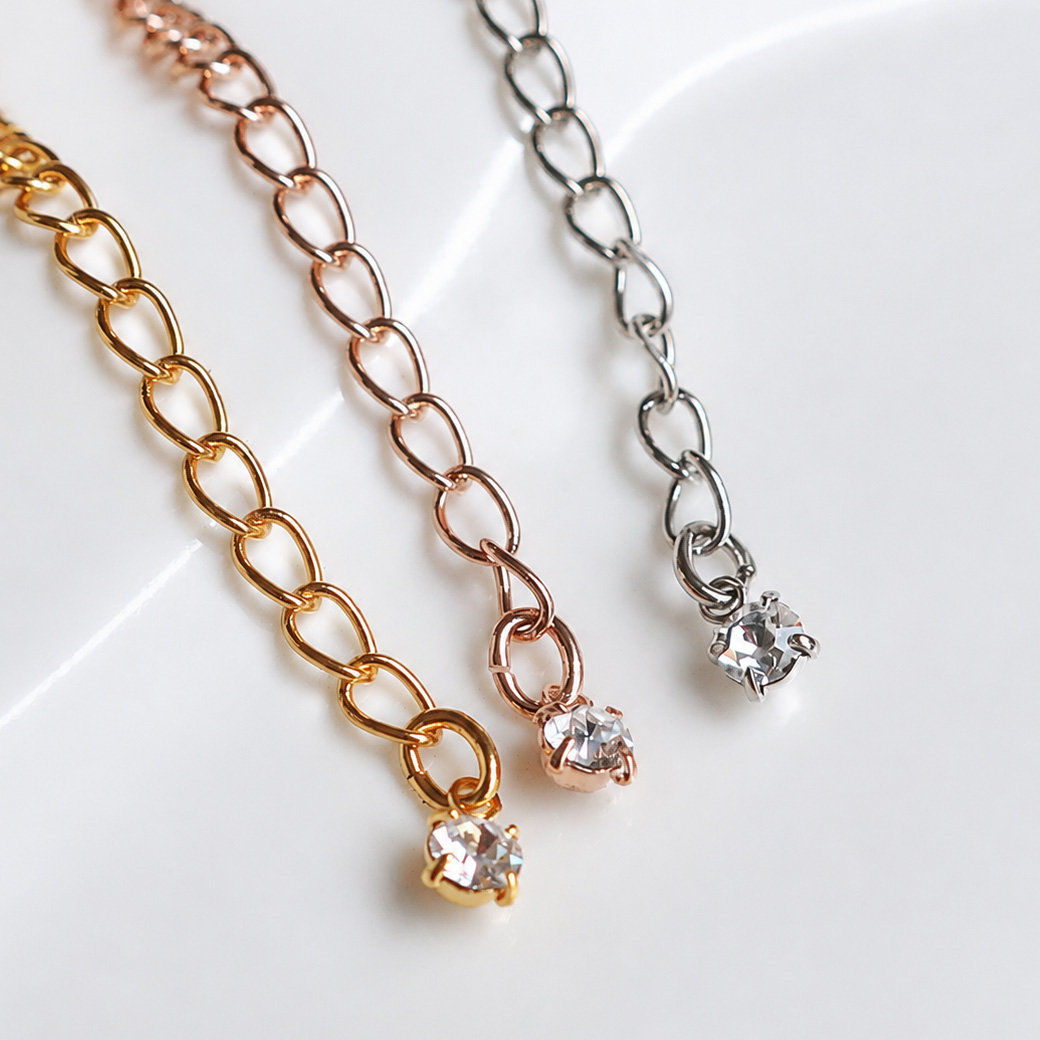 NECKLACE EXTENDER｜日本製 5cm延長ネックレスアジャスター